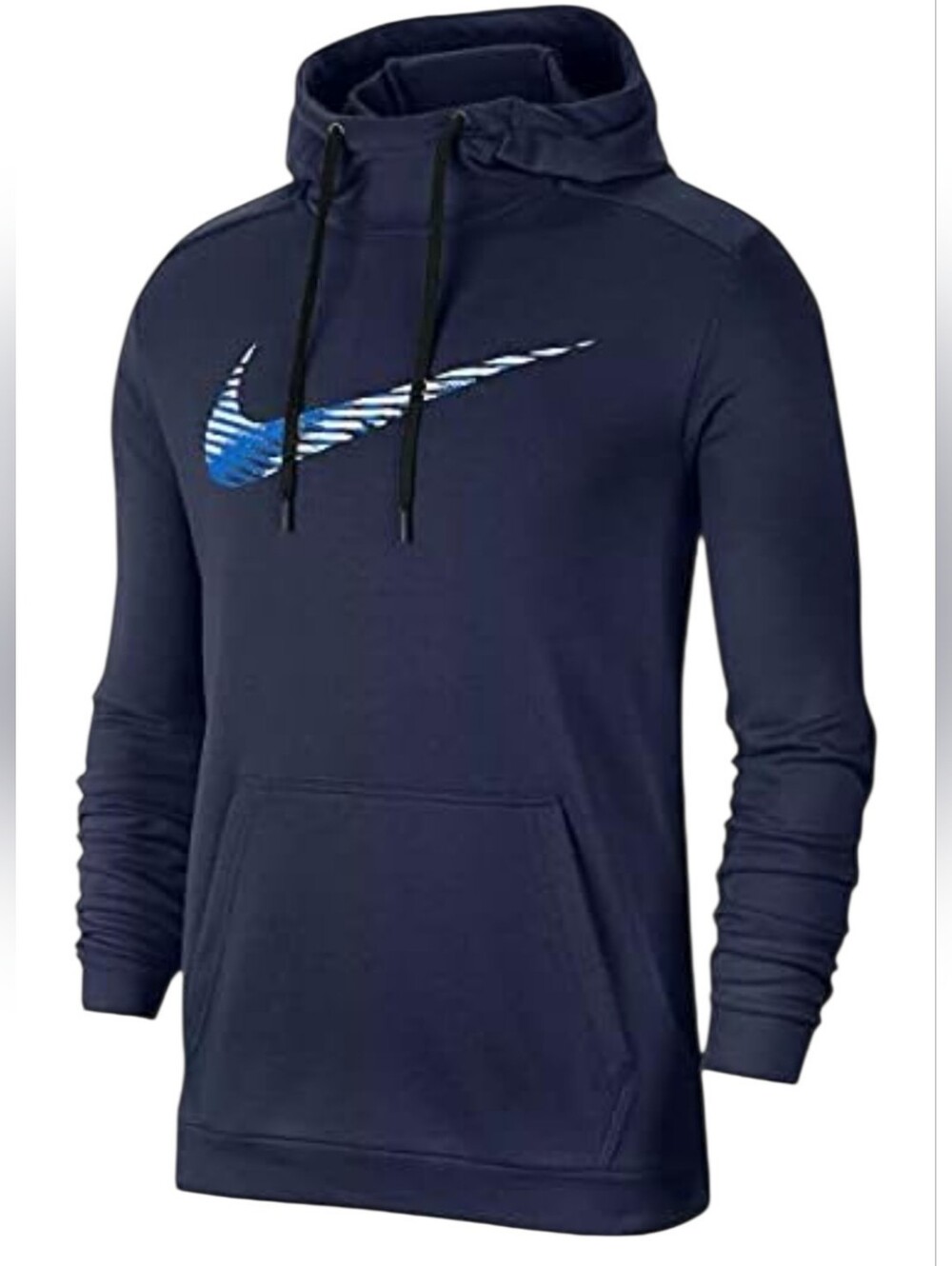 Nike Dri Fit Long Sleeve Hoodie ' Size XXL Blue